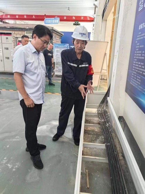 2025年7月27日山東華電集團新能源專家領導考察調研