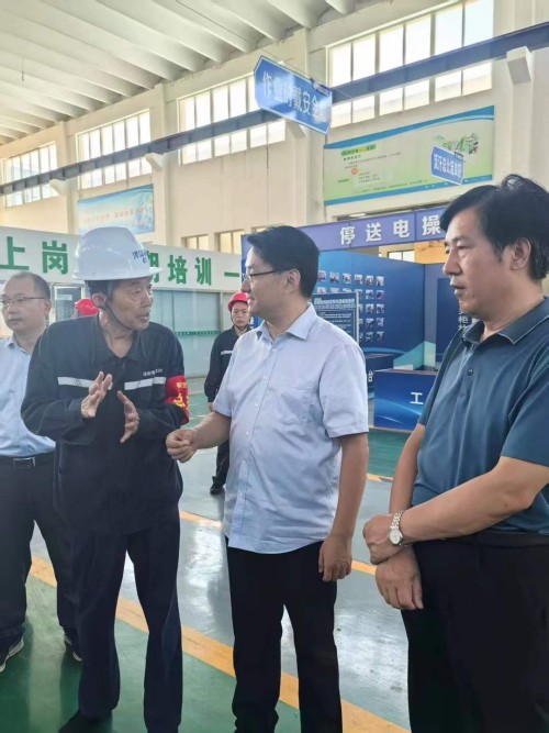 2025年7月27日山東華電集團新能源專家領導考察調研