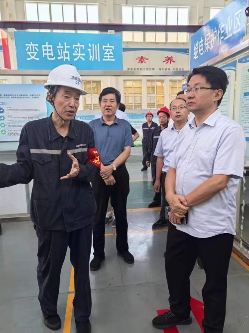 2025年7月27日山東華電集團新能源專家領導考察調研