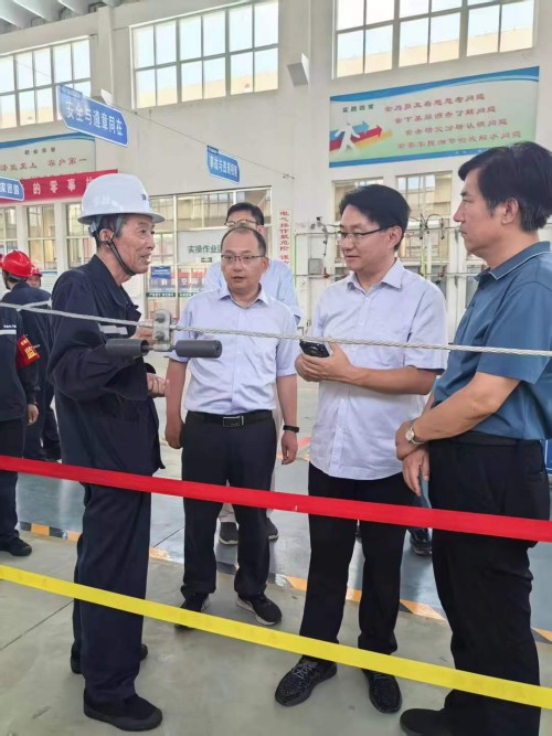 2025年7月27日山東華電集團新能源專家領導考察調研