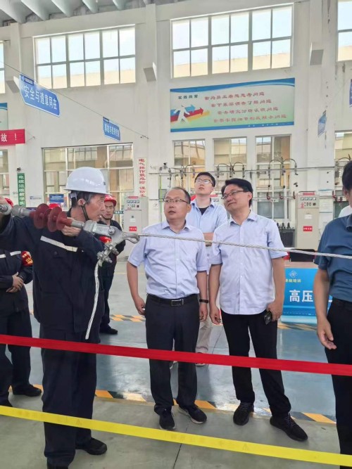 2025年7月27日山東華電集團新能源專家領導考察調研